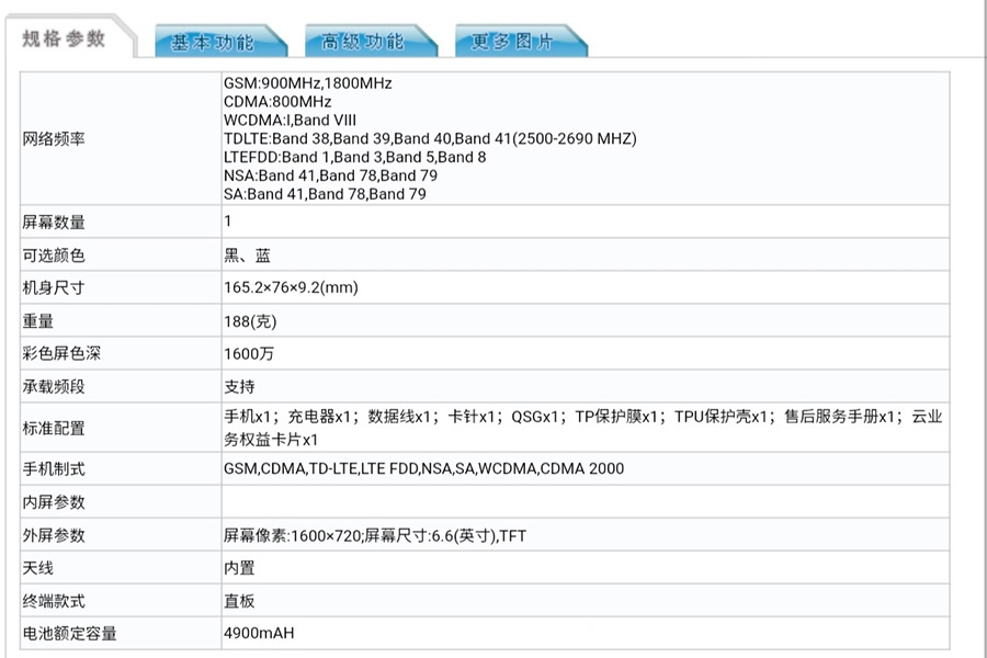 华为畅享20最大卖点：千元5G手机！还配5000mAh大电池