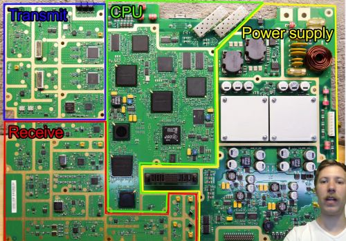 华为基站拆解曝光：PCB设计+高频走线，完美的像艺术品