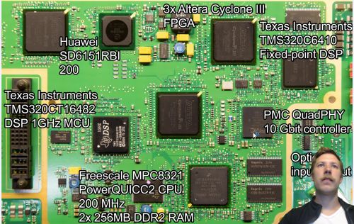 华为基站拆解曝光：PCB设计+高频走线，完美的像艺术品