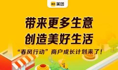 美团升级“春风行动”，助力百万商户加速数字化转型