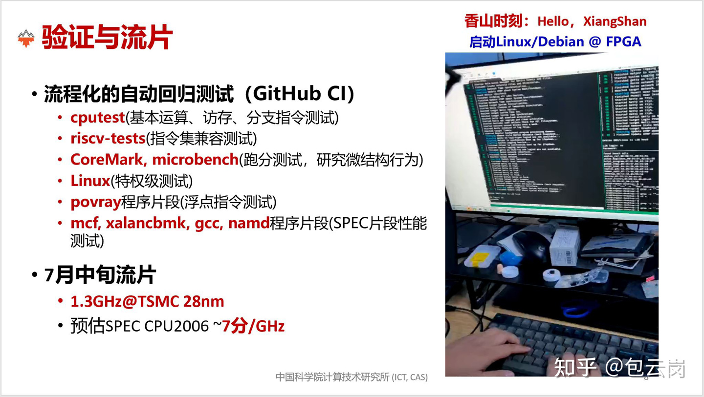 中科院发布国产开源 RISC-V 处理器“香山”:首版计划 7 月流片