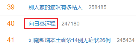“向日葵远程”登上微博热搜