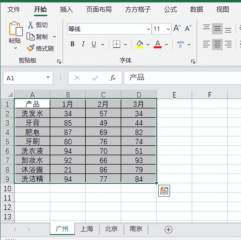 多张excel表合并汇总怎么快速处理