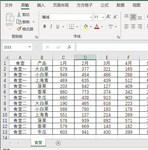 excel拆分表格并保存为工作簿