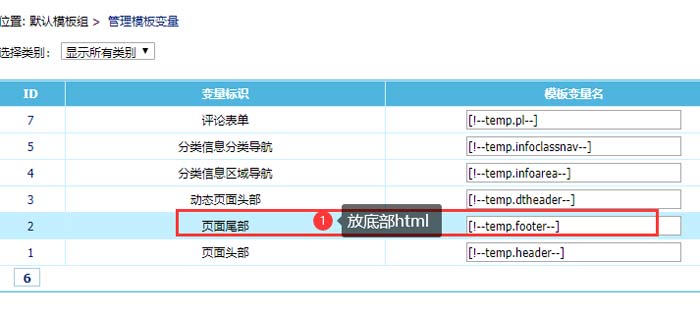 帝国cms公共模板变量的使用方法