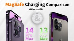 MagSafe 充电器，更优散热设计让 iPhone 14 Pro Max 充电比前代更快更高效
