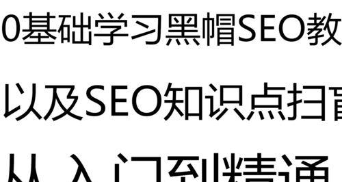 为什么不推荐使用黑帽SEO优化技术？（探讨黑帽SEO对网站的危害）