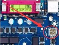 电脑电源线接法图解